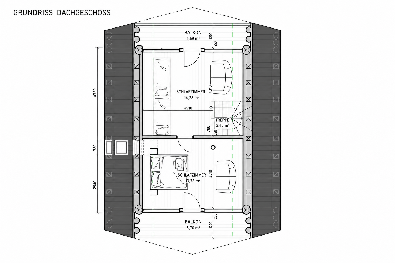 A-Haus Acko M 850x870 cm – Bild 5