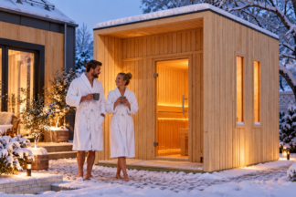 Sauna Chiapas natur im Winter
