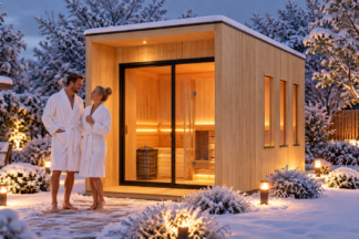 Sauna Chiapas natur im Winter
