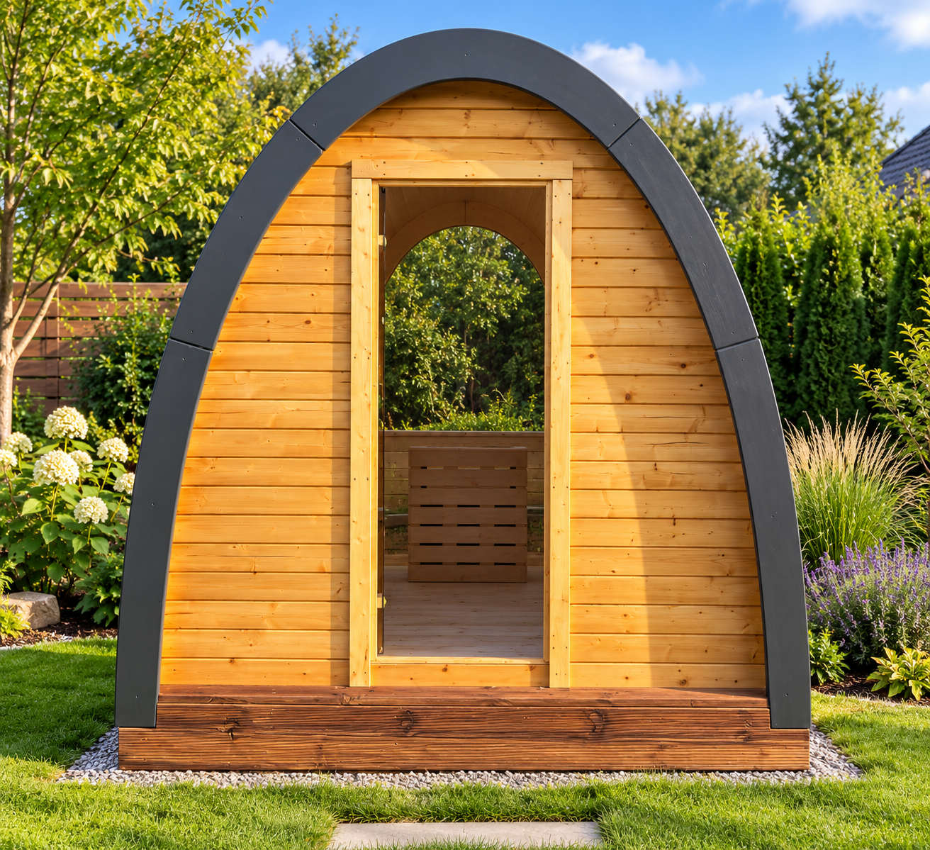 Sauna-Pod TOLVA 240x230 – Bild 2